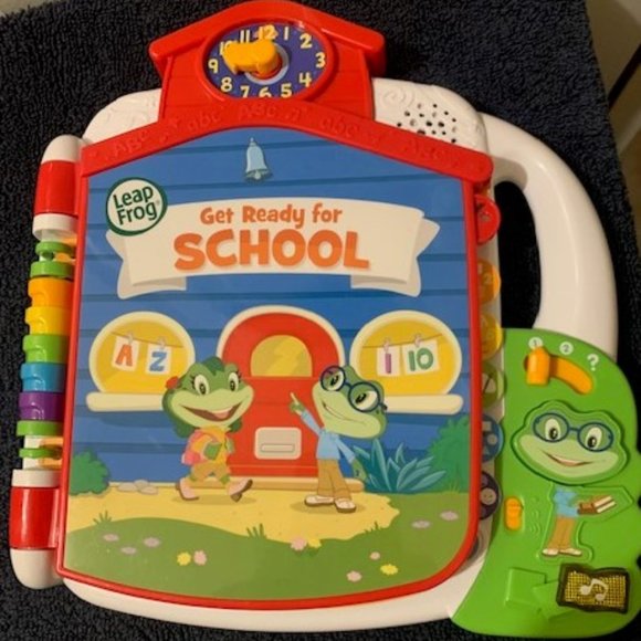 LeapFrog Tad's Get Ready for School Book Preschooler Electronic Touch Book - Picture 1 of 6